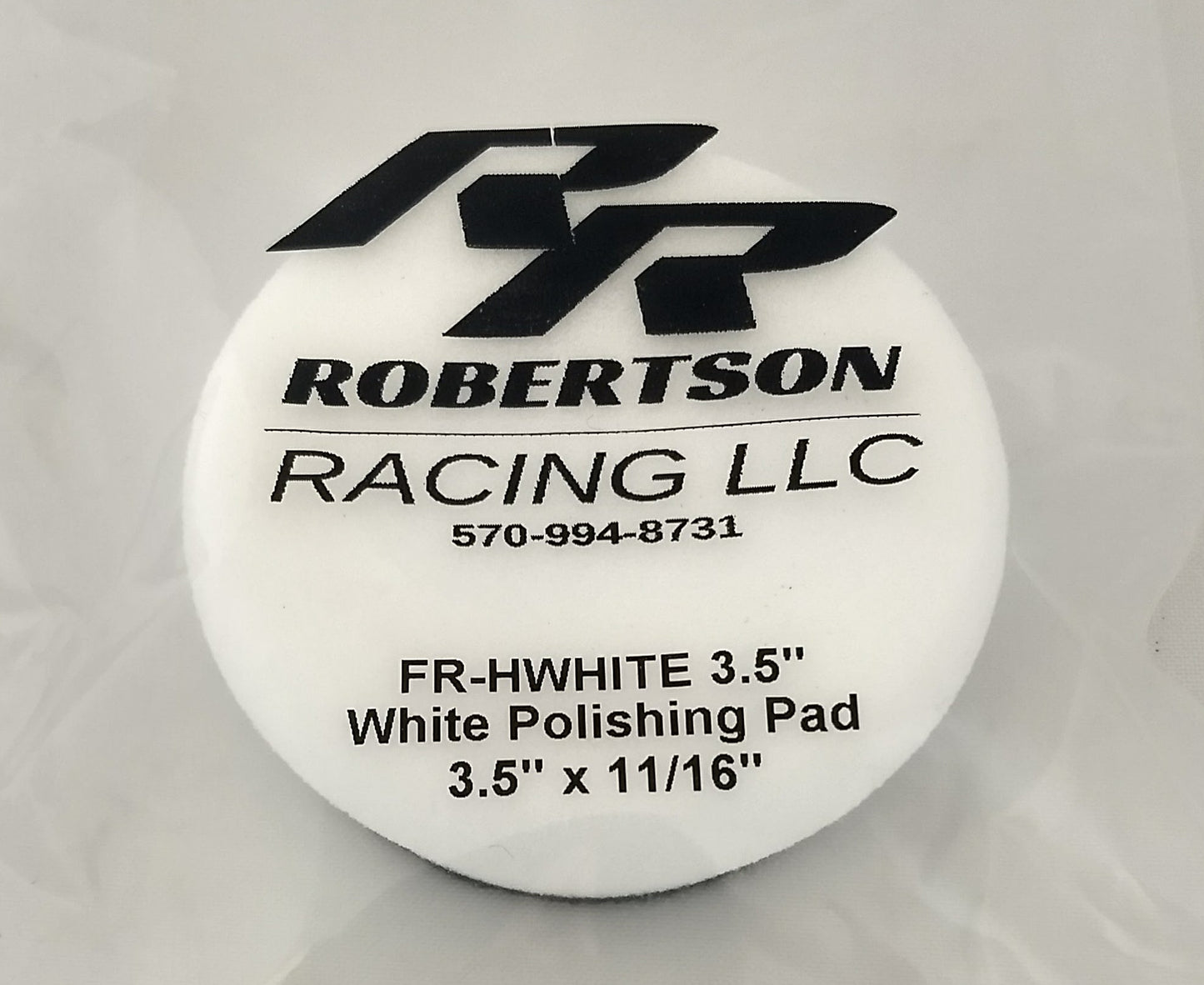 Robertson Racing LLC White Polishing Pad - Step 1