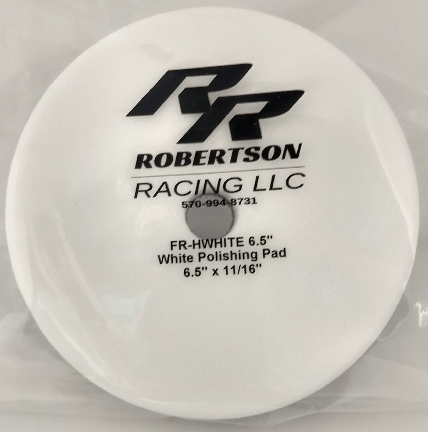 Robertson Racing LLC White Polishing Pad - Step 1