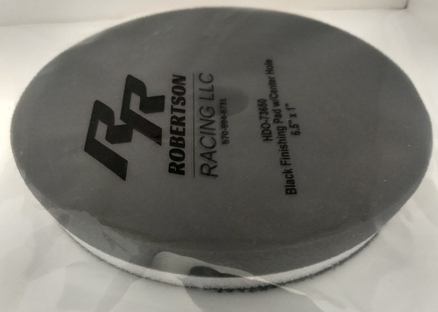 Robertson Racing LLC 6.5" Black Finishing Pad - Step 2